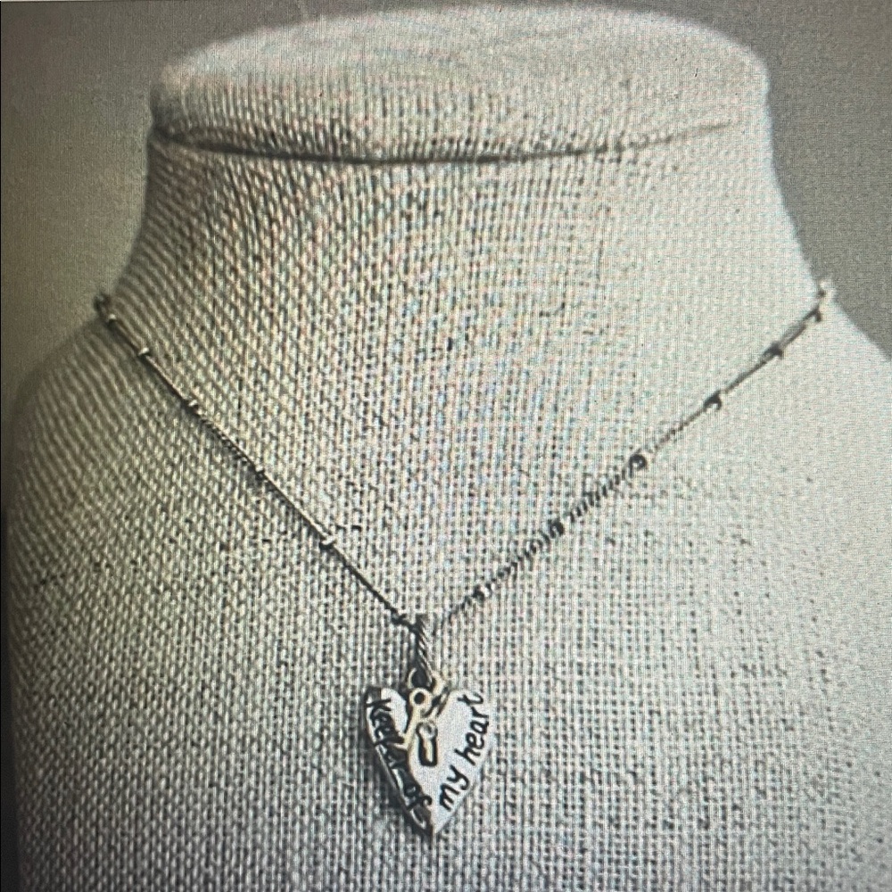 Brighton Love Key Heart Necklace 16-18"